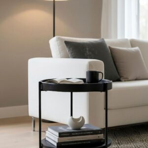 Homeroom Collection – Agda sidobord – Svart – Avlastningsbord & sidobord – Från Homeroom