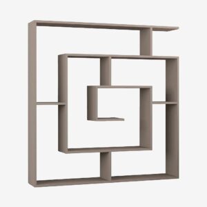 Homitis – Bokhylla Labirent – Brun – Bokhyllor – Från Homeroom