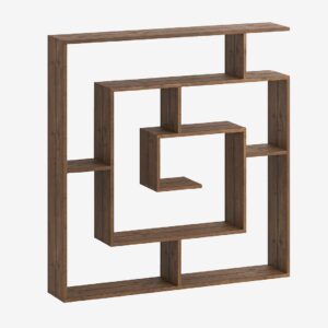 Homitis – Bokhylla Labirent – Brun – Bokhyllor – Från Homeroom