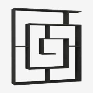 Homitis – Bokhylla Labirent – Svart – Bokhyllor – Från Homeroom