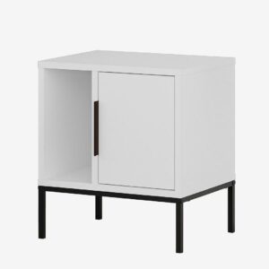 Homitis – Nattduksbord Glynn – Vit – Sängbord – Från Homeroom