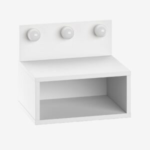 Homitis – Nattduksbord Treo – Vit – Sängbord – Från Homeroom