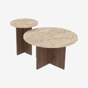 Homitis – Soffbordsset Private – Brun – Soffbord – Från Homeroom