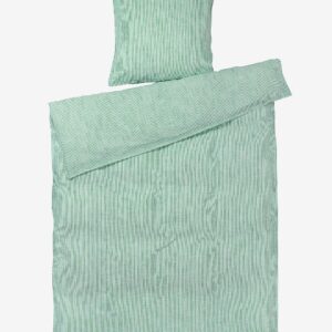 Juna – Påslakanset Monochrome Lines 140×220 cm NO – Grön – Påslakanset – Från Homeroom