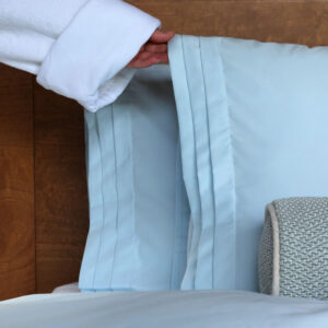 Juniper Supima Sateen Örngott 2-pack 50×60 Sky Blue
