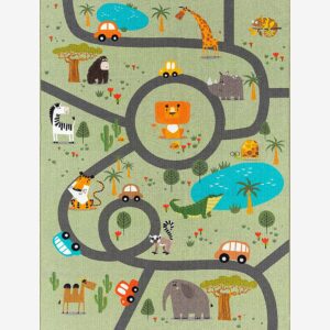 KM Home – Barnmatta Play – Grön – Barnmattor – Från Homeroom