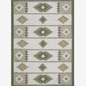 KM Home – Matta av ull Arvika – Grön – Ullmattor – Från Homeroom