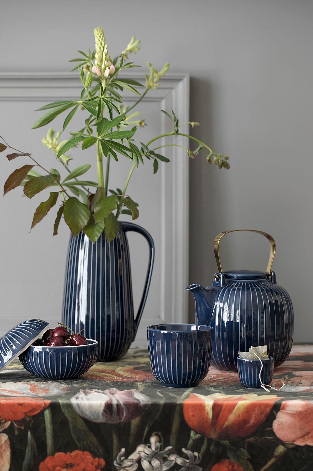 Kähler – Termomugg Hammershøi, 20 cl – Blå – Koppar & muggar – Från Homeroom