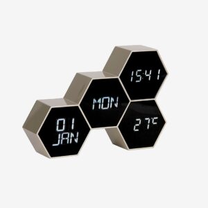 Karlsson – Väckarklocka Six In The Mix – Guld – Väggklockor & bordsur – Från Homeroom