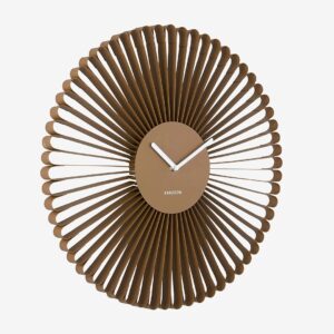 Karlsson – Väggklocka Cascara – Brun – Väggklockor & bordsur – Från Homeroom