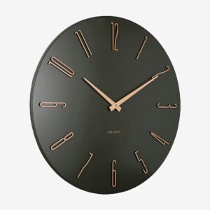 Karlsson – Väggklocka Esmerado Large – Grön – Väggklockor & bordsur – Från Homeroom