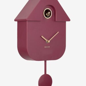 Karlsson – Väggklocka Modern Cuckoo Oro – Lila – Väggklockor & bordsur – Från Homeroom