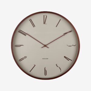 Karlsson – Väggklocka Scandia – Grå – Väggklockor & bordsur – Från Homeroom