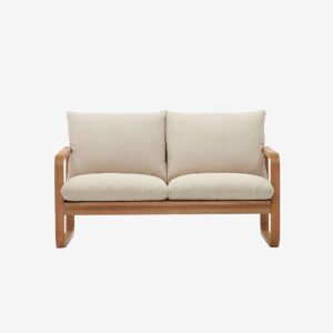 Kave Home – 2-sits soffa för utomhusbruk – sacaleta – Flerfärgad – Utesoffor & bänkar – Från Homeroom