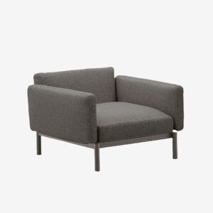 Kave Home – 3-sits soffa för utomhusbruk – sorells – Grå – Utesoffor & bänkar – Från Homeroom