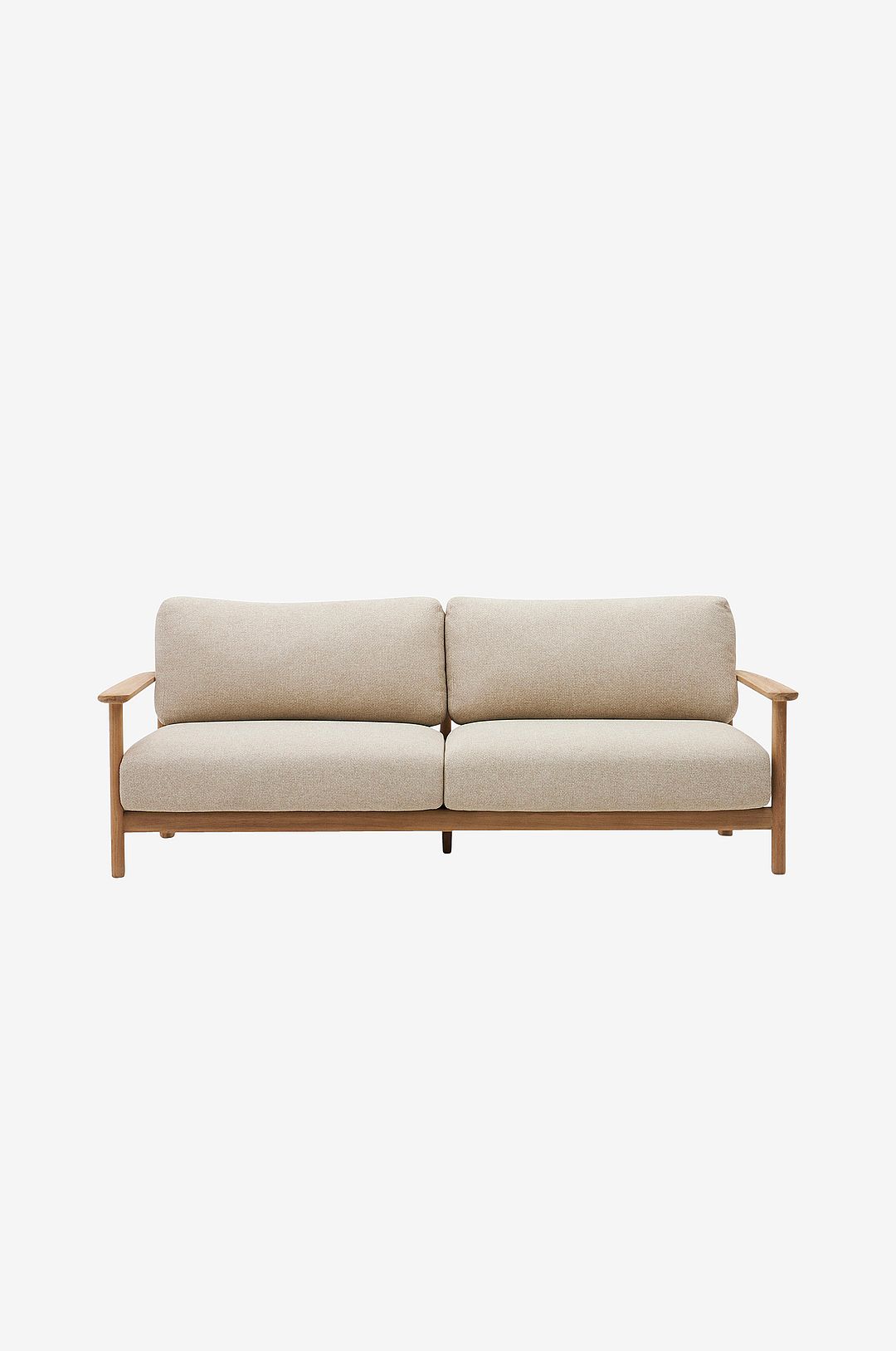 Kave Home - 3-sits soffa - tirant - Brun - 3-sits soffor - Från Homeroom