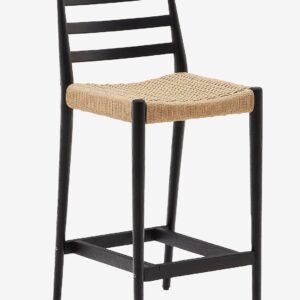 Kave Home – Barstol – analy 2-pack – Svart – Barstolar & pallar – Från Homeroom