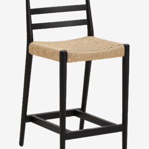 Kave Home – Barstol – analy 2-pack – Svart – Barstolar & pallar – Från Homeroom