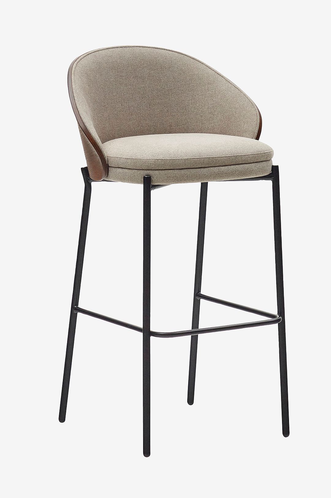 Kave Home – Barstol – eamy 2-pack – Beige – Barstolar & pallar – Från Homeroom