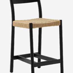 Kave Home – Barstol – yalia 2-pack – Svart – Barstolar & pallar – Från Homeroom