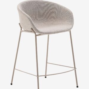 Kave Home – Barstol – zadine 2-pack – Beige – Barstolar & pallar – Från Homeroom