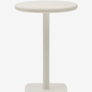 Kave Home – Bord för utomhusbruk – dina – Vit – Utebord – Från Homeroom