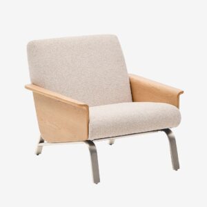 Kave Home – Fåtölj – amsen – Beige – Fåtöljer – Från Homeroom