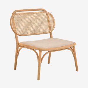 Kave Home – Fåtölj – doriane 2-pack – Brun – Fåtöljer – Från Homeroom