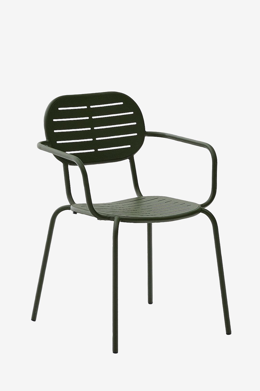 Kave Home – Fåtölj för utomhusbruk – brai – Grön – Utefåtöljer – Från Homeroom