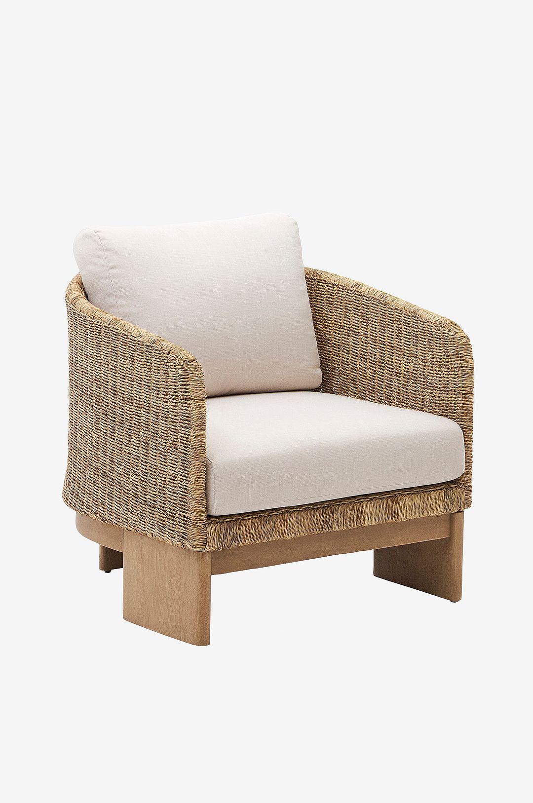 Kave Home – Fåtölj – xoriguer – Brun – Fåtöljer – Från Homeroom