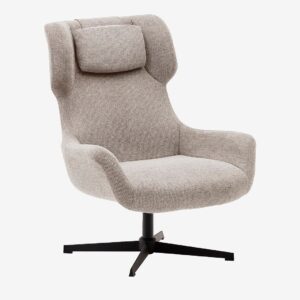 Kave Home – Fåtölj – zalina – Beige – Fåtöljer – Från Homeroom