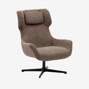 Kave Home – Fåtölj – zalina – Brun – Fåtöljer – Från Homeroom