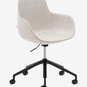 Kave Home – Kontorsstol – tissiana 2-pack – Beige – Skrivbordsstolar – Från Homeroom