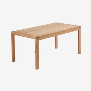 Kave Home – Matbord, Vivy 100×200+80 – Natur – Matbord – Från Homeroom