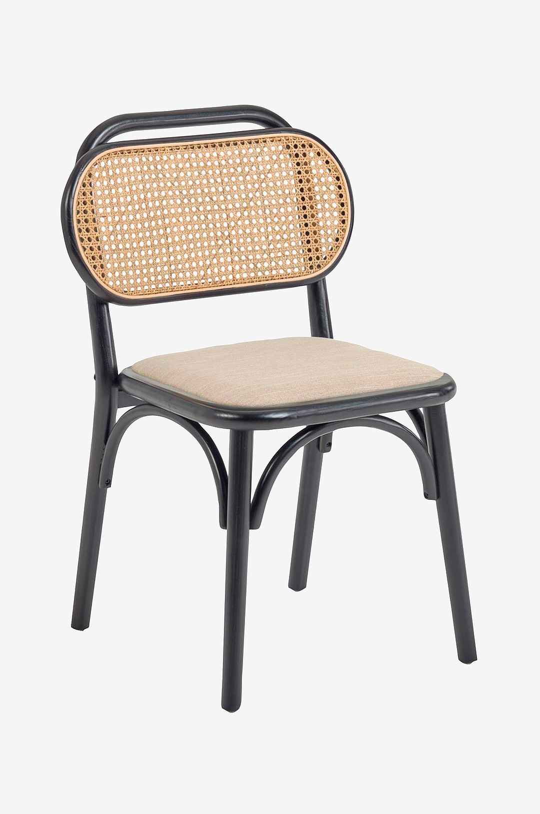 Kave Home – Matstol – doriane 2-pack – Svart – Stolar – Från Homeroom