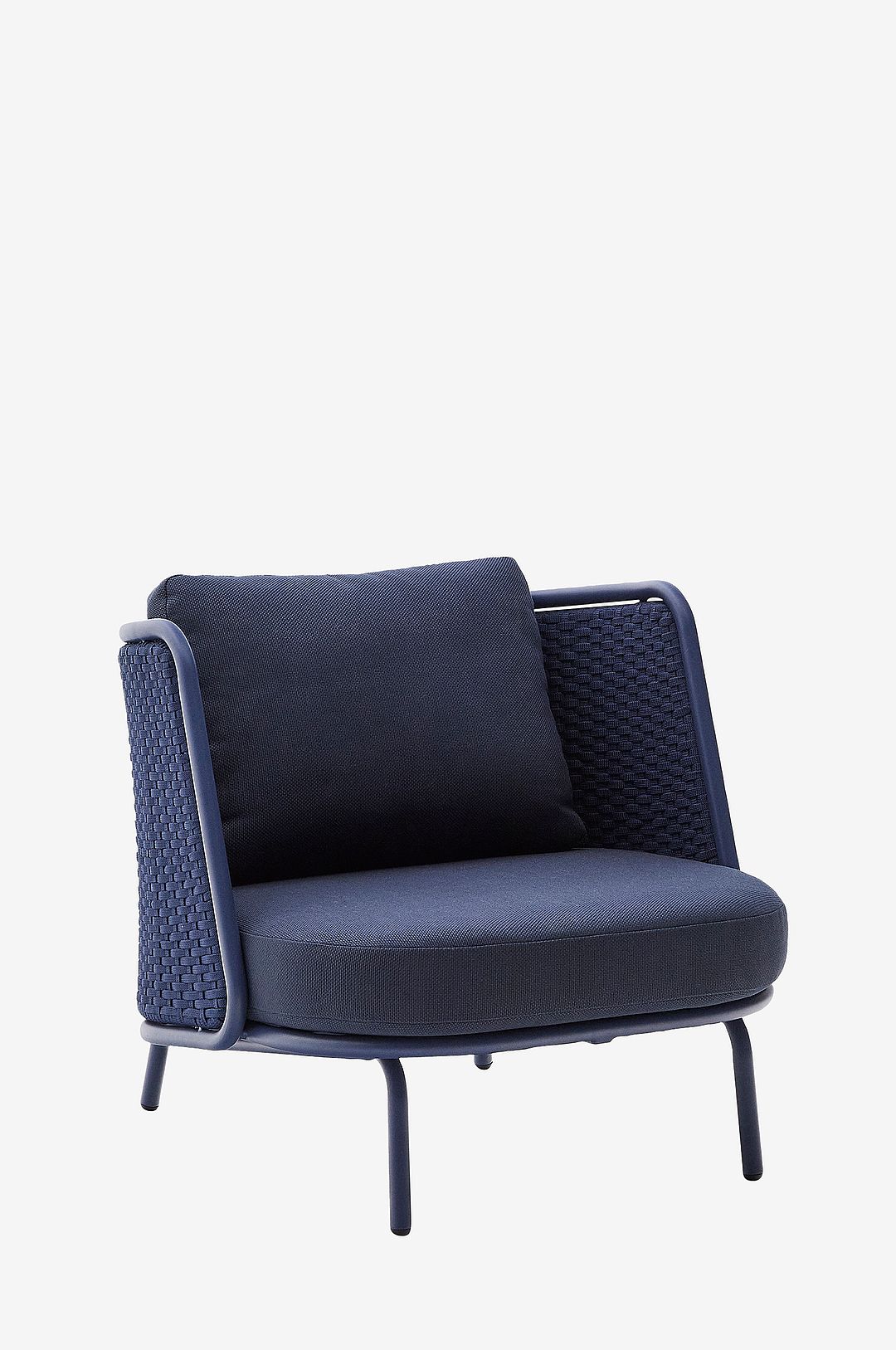 Kave Home – Matstol för utomhusbruk – sedalis – Blå – Utestolar & pallar – Från Homeroom