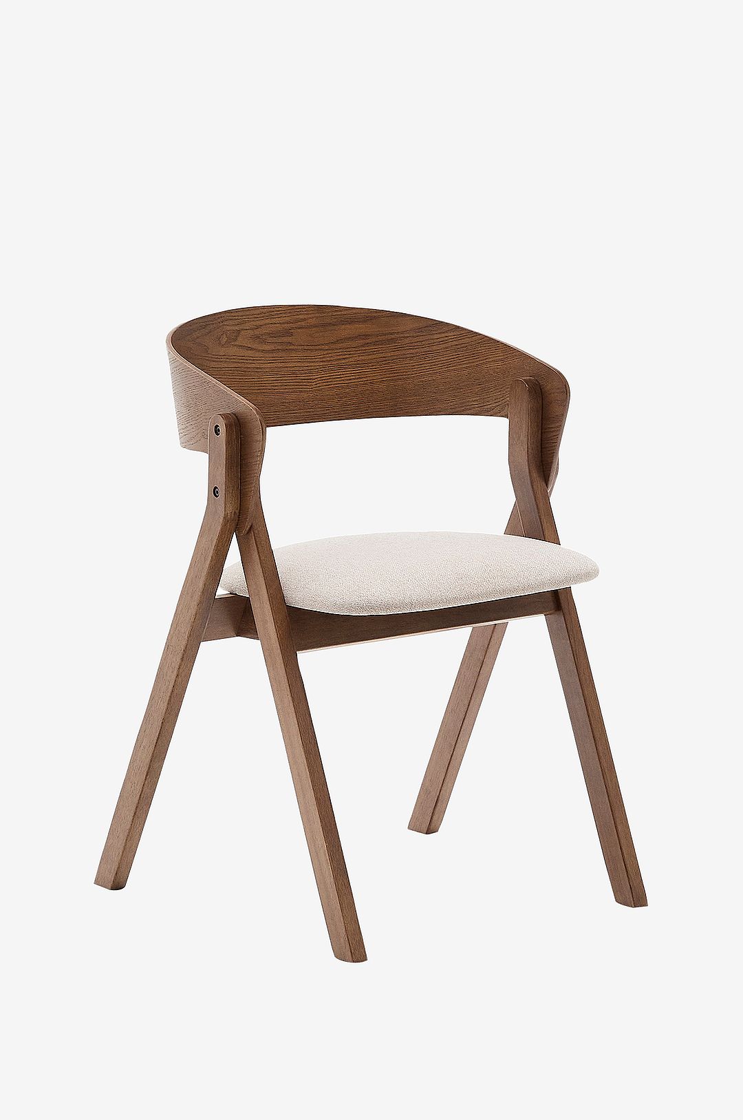 Kave Home – Matstol – godia 2-pack – Brun – Stolar – Från Homeroom