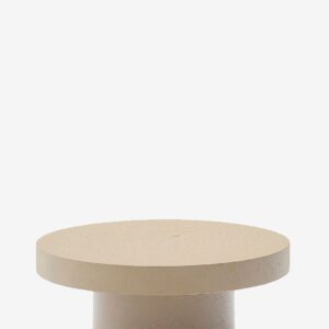 Kave Home – Sidobord för utomhusbruk – aiguablava – Beige – Utebord – Från Homeroom