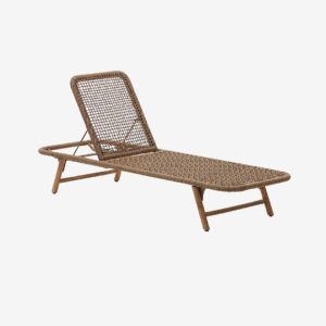 Kave Home – Solstol för utomhusbruk – dandara – Beige – Solstolar & solsängar – Från Homeroom