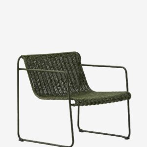 Kave Home – Utomhusfåtölj – Maurina, 2-pack – Grön – Utefåtöljer – Från Homeroom