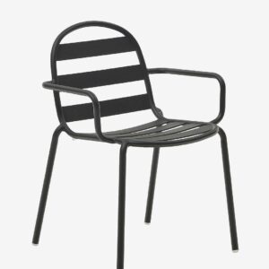 Kave Home – Utomhusstol – joncols – Grå – Utestolar & pallar – Från Homeroom