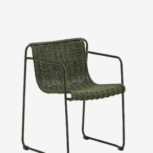 Kave Home – Utomhusstol – maurina – Grön – Utestolar & pallar – Från Homeroom