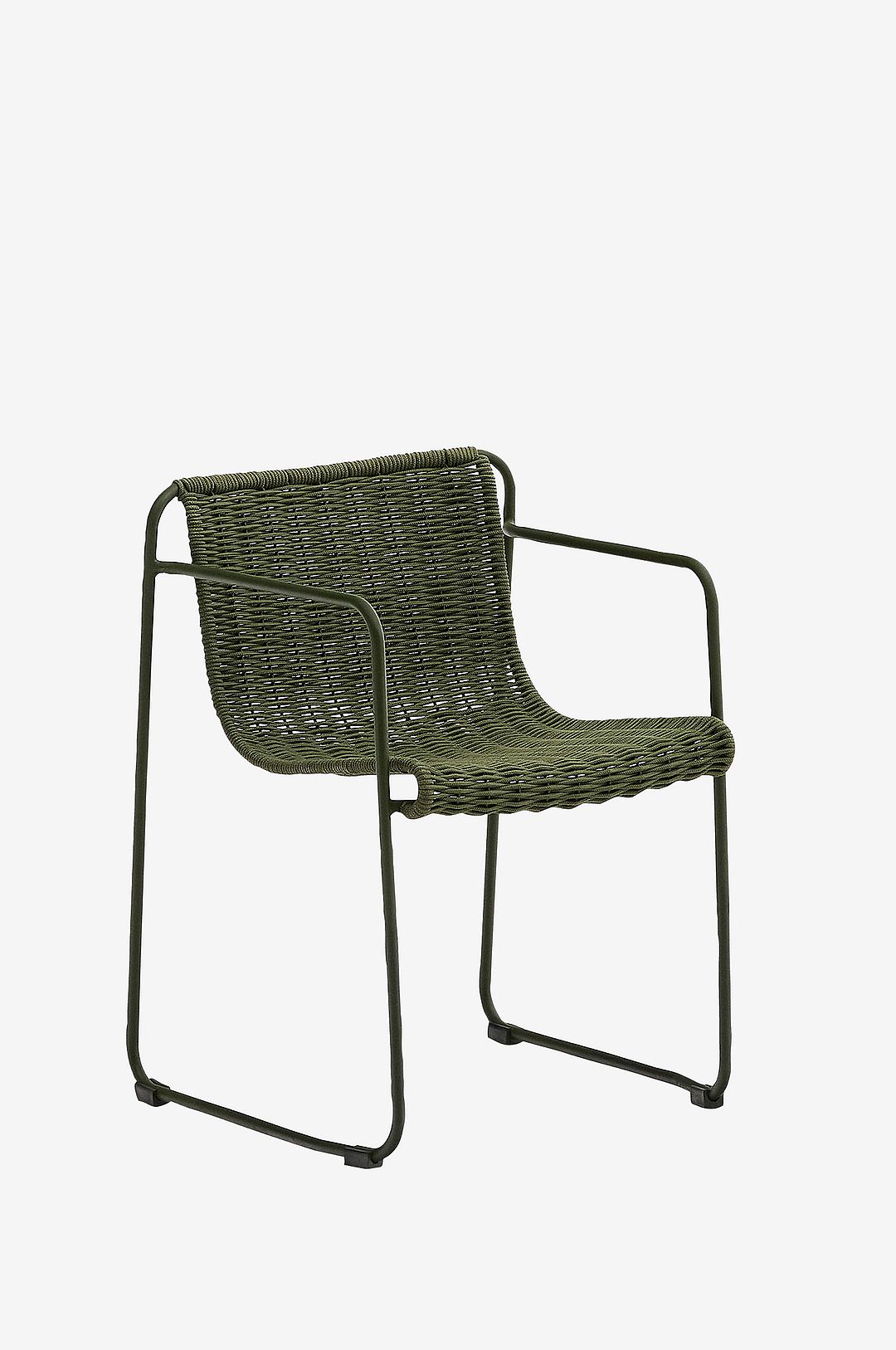 Kave Home – Utomhusstol – maurina – Grön – Utestolar & pallar – Från Homeroom