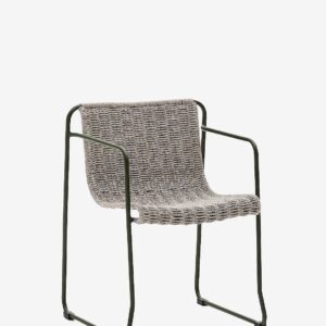 Kave Home – Utomhusstol – maurina – Grön – Utestolar & pallar – Från Homeroom