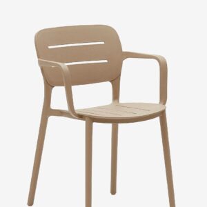 Kave Home – Utomhusstol – morella – Beige – Utestolar & pallar – Från Homeroom