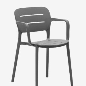 Kave Home – Utomhusstol – morella – Grå – Utestolar & pallar – Från Homeroom