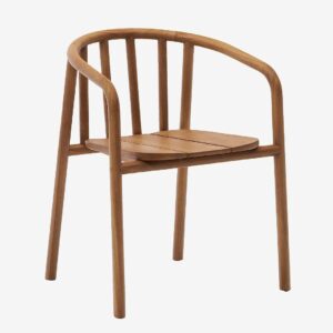 Kave Home – Utomhusstol – turqueta 2-pack – Brun – Utestolar & pallar – Från Homeroom