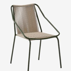 Kave Home – Utomhusstol – zivia – Grön – Utestolar & pallar – Från Homeroom