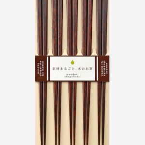 Kawai – Ätpinnar Kawai 5-pack – Brun – Bestick – Från Homeroom