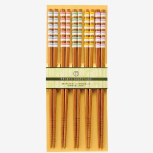 Kawai – Ätpinnar Kawai 5-pack Macaron – Brun – Bestick – Från Homeroom